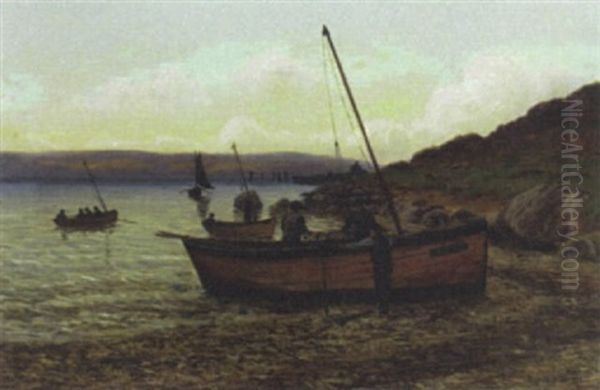 Preparing For The Fishing, Tarbert - view 1