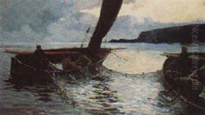 Hauling In The Catch by Andrew Black