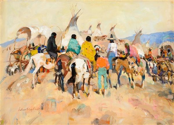 Gathering For The Chief - view 1