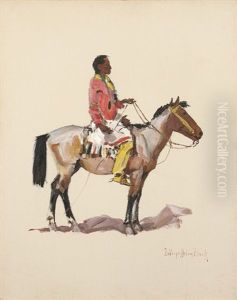 Indian On Horseback Indian On Horseback