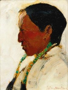 Portrait Of A Taos Indian