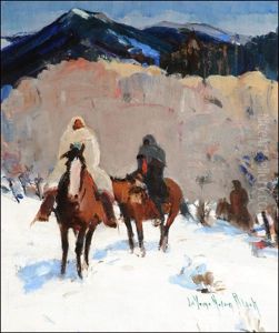 Three Horsemen by Laverne Nelson Black
