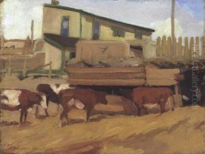 Corral, Taos, New Mexico by Laverne Nelson Black