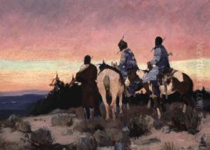 Blackfeet Sundown by Laverne Nelson Black
