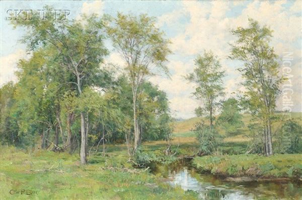 Landscape With Stream And Trees - view 1