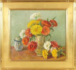 Floral Still Life by Olive Parker Black