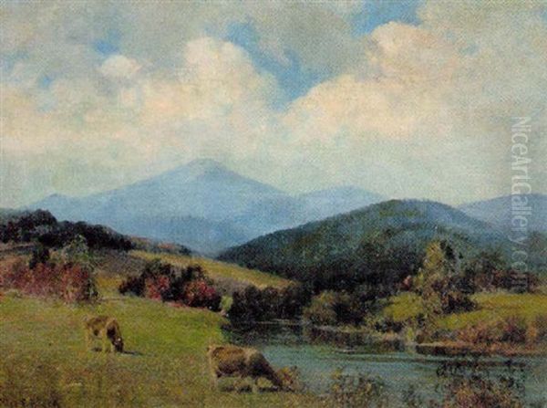 Scene With Cows - view 1