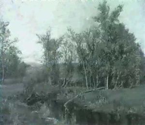 A Berkshire Brook. A Berkshire Brook.