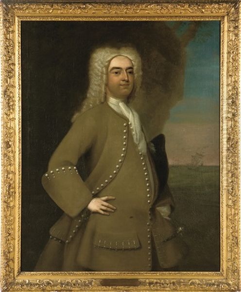 Portrait Of Captain Nathaniel Cunningham, Jr. - view 1