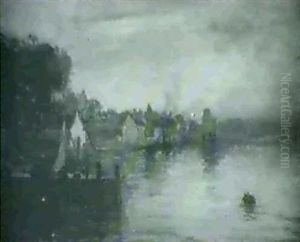 Old Harbour, Kirk Cudbright by Thomas Bromley Blacklock