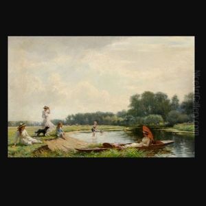 A Day At The River by William Kay Blacklock