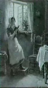 Reading At The Window by William Kay Blacklock