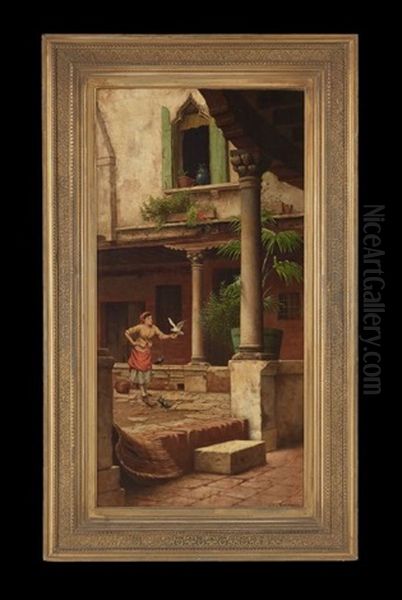 Courtyard, Venice - view 1