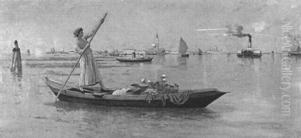 Venetian Flower Girl - view 1
