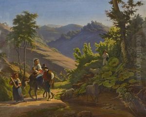 Landscape by Johan Zacharias Blackstadius