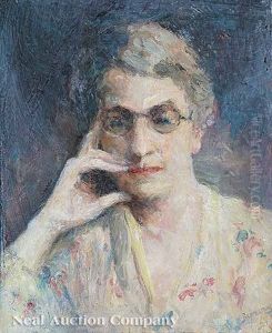 Portrait Of Helen M. Turner by Harriet Blackstone