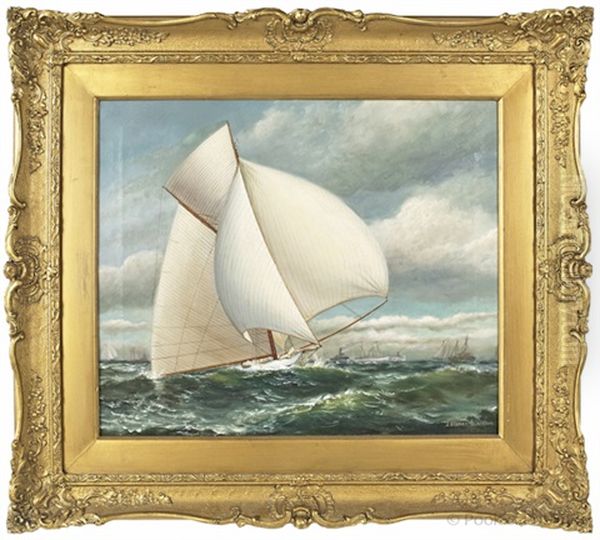 Portrait Of A Sailboat - view 1
