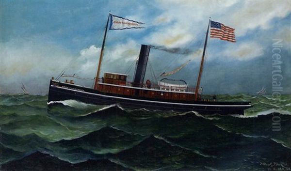 The American Tug "edgar F. Luckenbach" - view 1