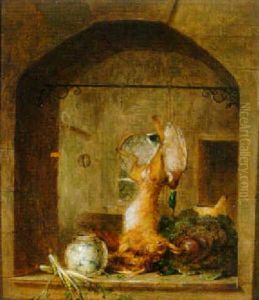 Still Life With Hare And Duck In A Larder