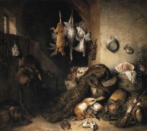 Still Life Of Game In An Outhouse Still Life Of Game In An Outhouse
