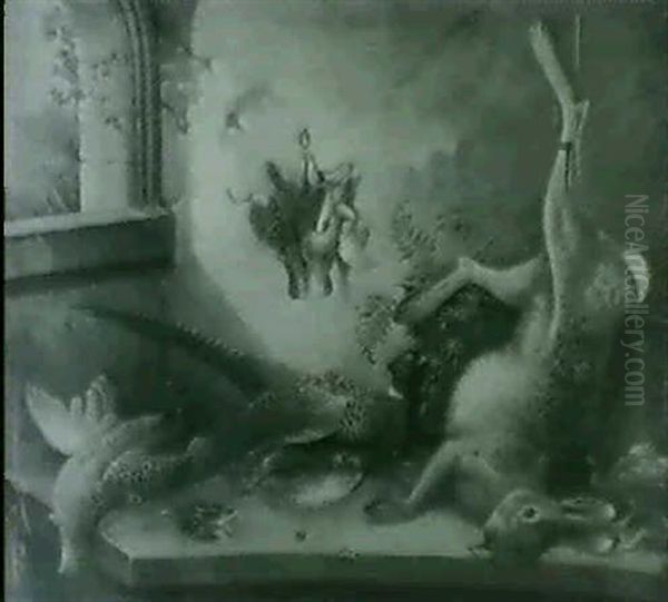 A Study Of Various Dead Game In The Larder - view 1