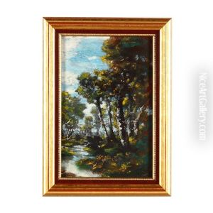 Forest Landscape by Ralph Albert Blakelock