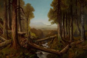 Untitled (landscape) by Ralph Albert Blakelock