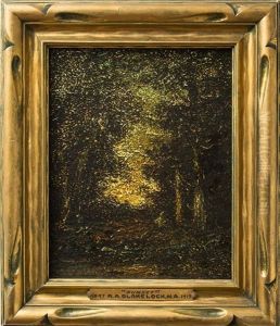 Painting; W6gme by Ralph Albert Blakelock