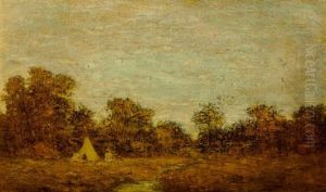Encampment At Sunset by Ralph Albert Blakelock