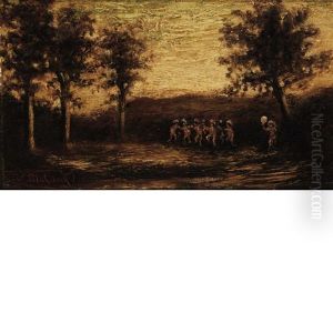 Indian War Dance by Ralph Albert Blakelock
