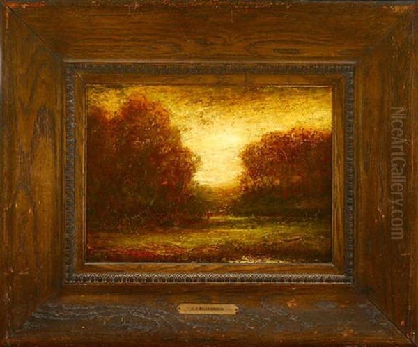 Two Figures In Tonal Wooded Landscape - view 1