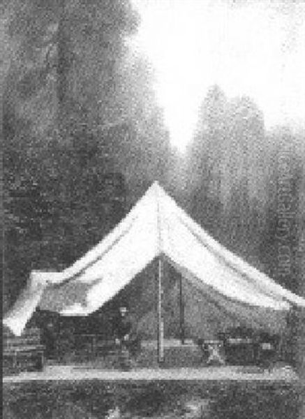 Civil War Soldier In His Tent - view 1