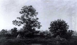 Indian Encampment In Daylight by Ralph Albert Blakelock