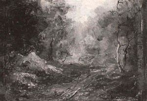 Woodland Landscape by Ralph Albert Blakelock