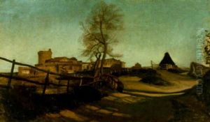 A View Of Ostie by Joseph Paul Blanc