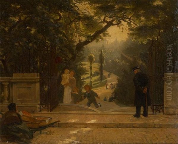 Dans Le Parc De Bruxelles - view 1