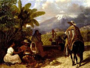 Vera Cruz, Mexico by Henri Pierre Leon Pharamond Blanchard