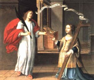 Allegorie Auf Die Jungfraulichkeit by Jacques Blanchard