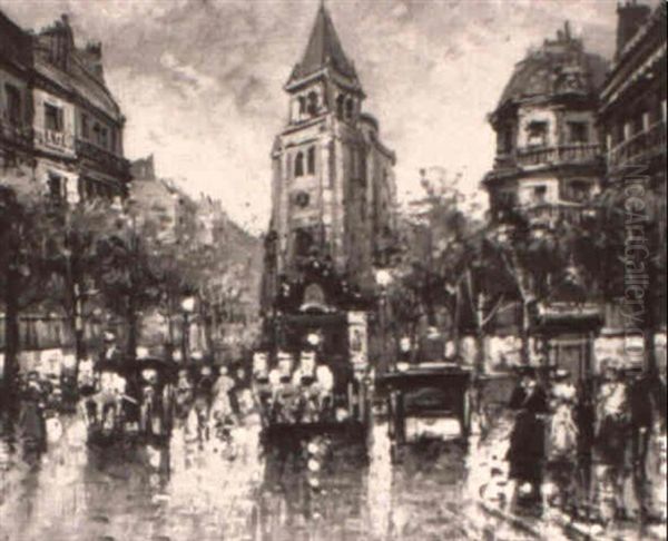 Paris Street Scene - view 1