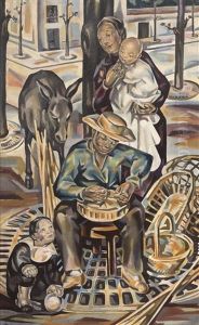 Le Vannier (ca. 1924) by Maria Blanchard