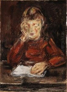 Nina Leyendo by Maria Blanchard