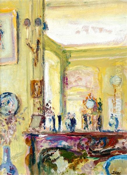 Le Salon Jaune A Offranville - view 1