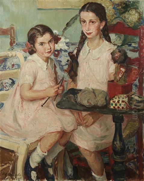 Henriette Et Genevieve Noufflard - view 1