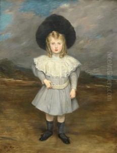 L'enfant Au Chapeau De Fourrure by Jacques-Emile Blanche