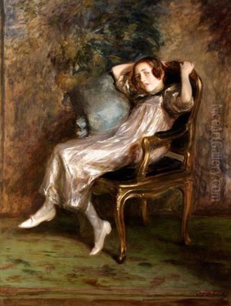 Le Reveil, Portrait De Desiree Manfred - view 1
