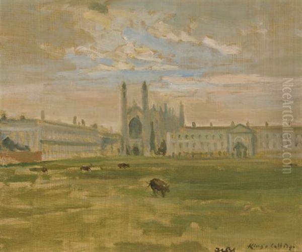 King's College, Oxford - view 1