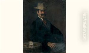 Portrait D'homme by Jacques-Emile Blanche