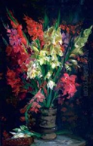 Bouquet De Glaieuls by Jacques-Emile Blanche