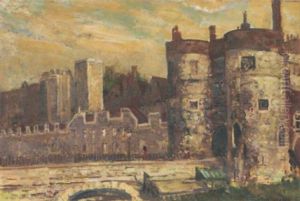 Vue De La Tour De Londres by Jacques-Emile Blanche
