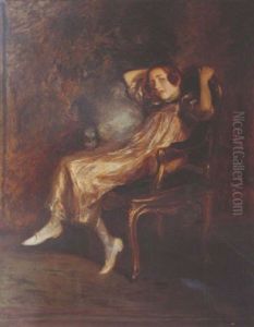 Desiree Manfred Dans Un Fauteuil